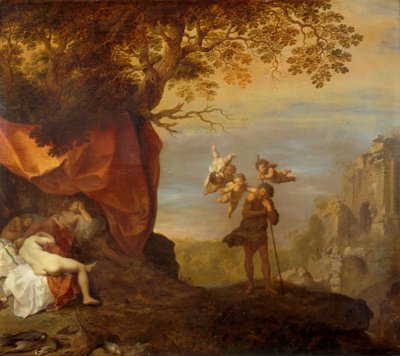 Cimone e Ifigenia da Cornelis van Poelenburch